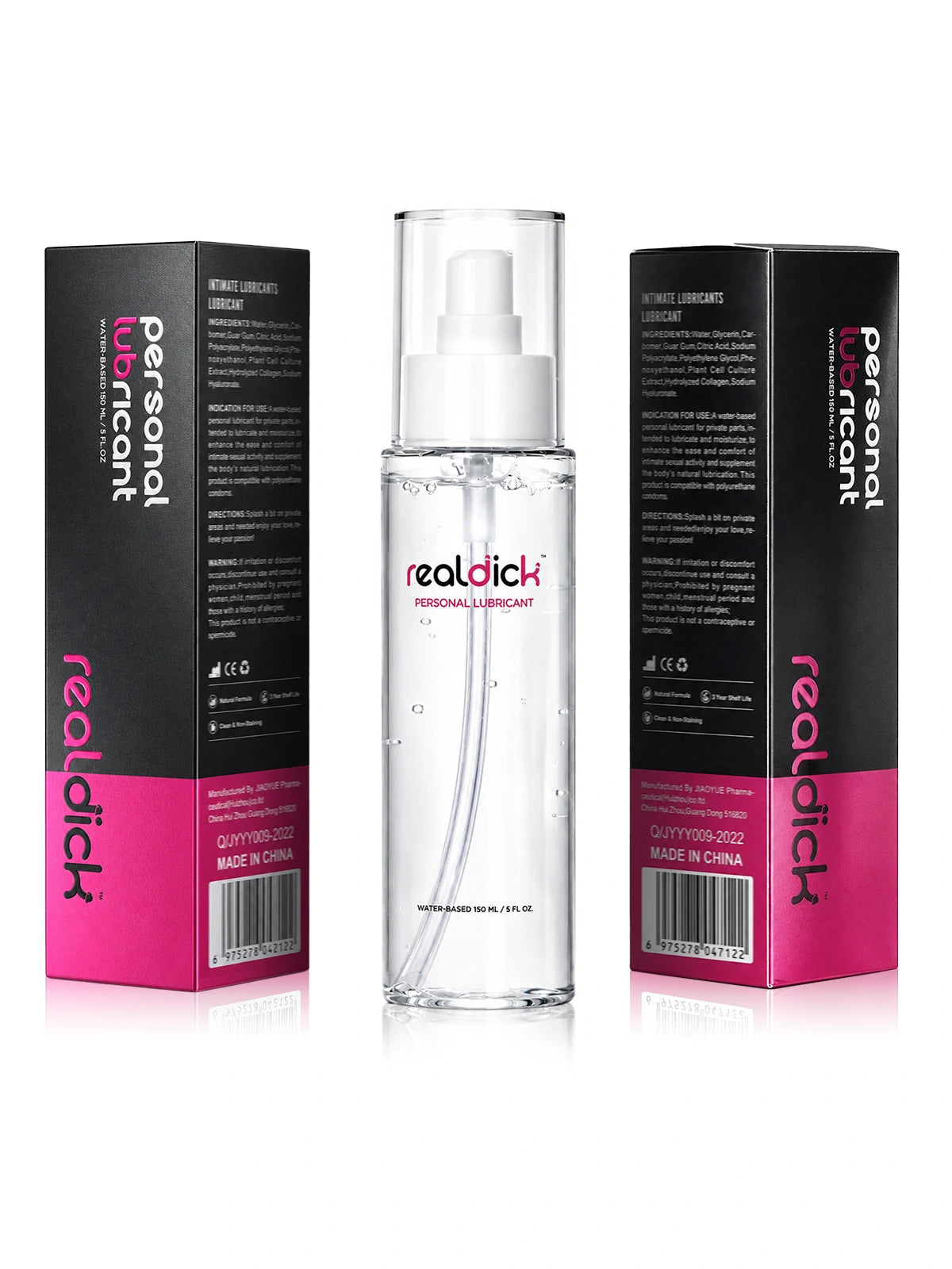 XX3: 150ml Water-Based Lubricant for Dildos & Sex Toys