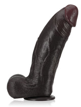 Hugedildo.com Zeus 11-inch BBC Black Strong Extra Huge Thick Dual Density Dildo