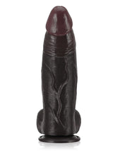 Hugedildo.com Zeus 11-inch BBC Black Strong Extra Huge Thick Dual Density Dildo