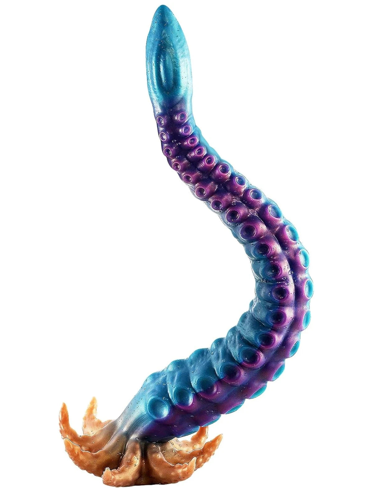 Zylix: 22.8″ x 2.4″ Realistic Textured Suckers Tentacle Dildo