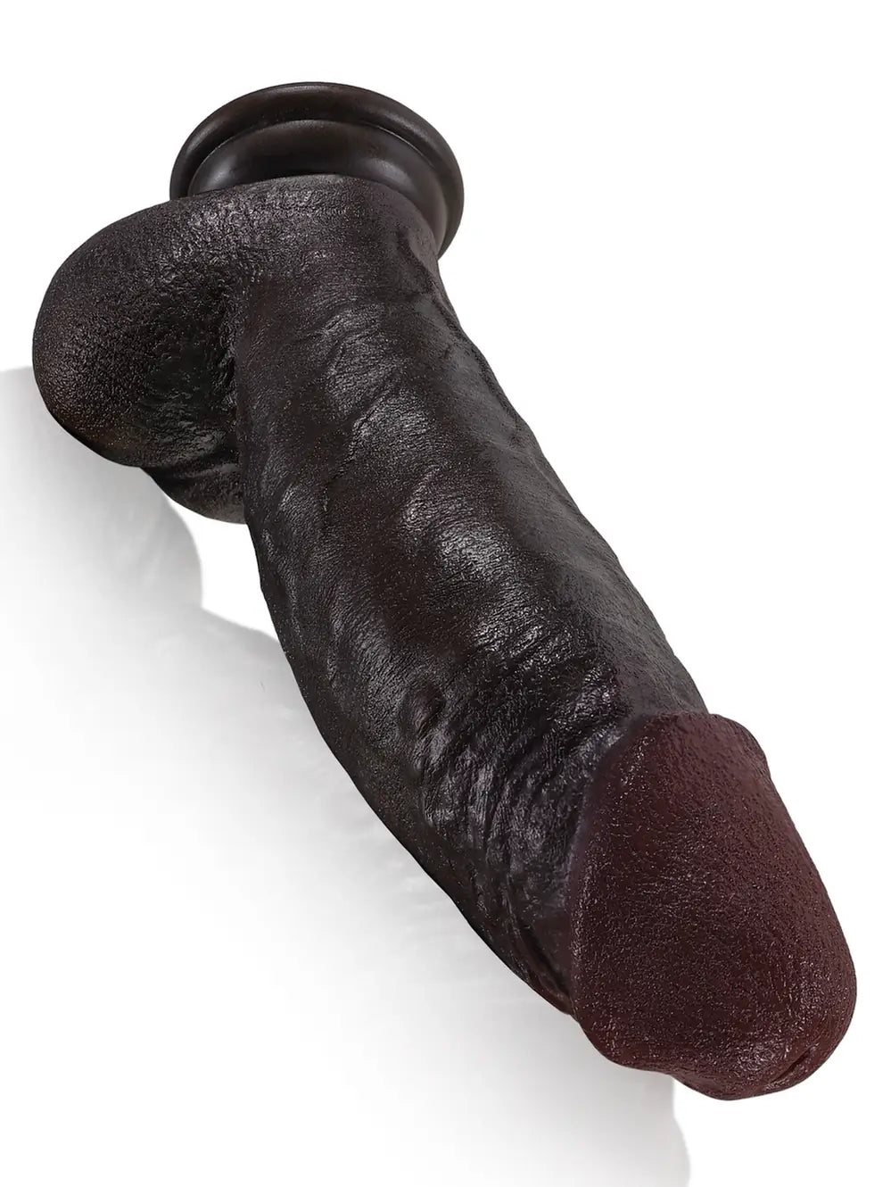 Hugedildo.com Kimi 9-inch Realistic Soft Flesh Like Thick Short Fat Dildo
