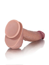 Hugedildo.com Beau 9-inch Realistic Sliding Skin Dildo with Pronounced Head and Suction Cup