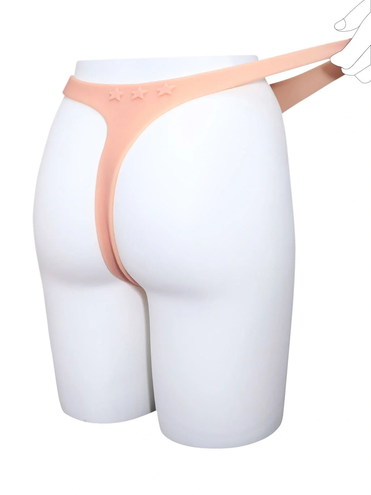 Hugedildo.com Thalyn Lifelike Silicone Strap-On without Dildo