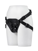 Hugedildo.com Black Strap Available In 3 Sizes Of Rings