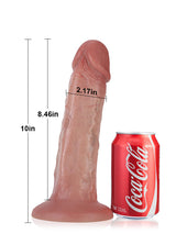 Hugedildo.com Tony 10-inch Dildo Real Flesh Skin Huge Thick No Ball Dildo
