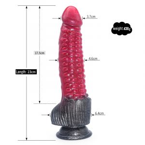 Pink Dildo Timmy-9.05Inch Silicone Deep Anal Dildos 2