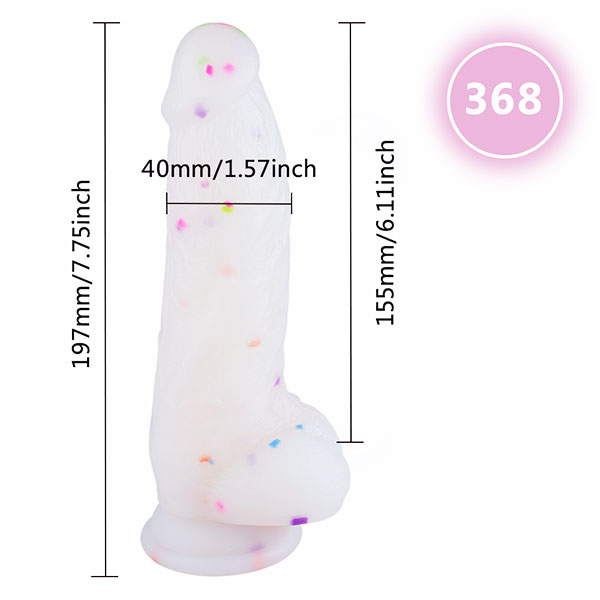 Jelly Dildo Ira-7.75Inch Jelly Suction Cup Dildo 4