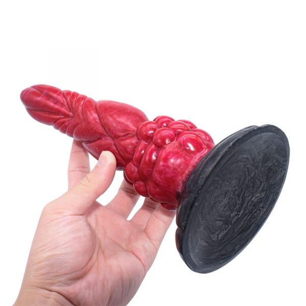 Pink Dildo Theobald-9.44Inch Silicone Thick Anal Dildo 11